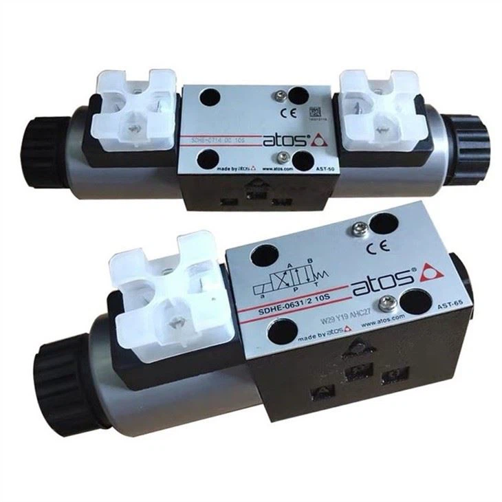 ATOS Valve DKE 1711 DC10 (24VDC)/DKE-1610 KZGO-A-031/210 Electronic Drive E-MI-AC-OIF Proportional Solenoid Directional Valve.