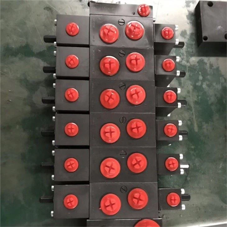 Hydraulic Directional Control Valves For Harvester Hot Sale 2P80 3P80 4P80 5P80 P80 5 Spools 40LPM