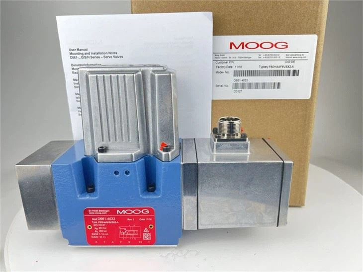 MOOG Servoproportional Control Valves D660 D661, D662, D663, D664 D665
