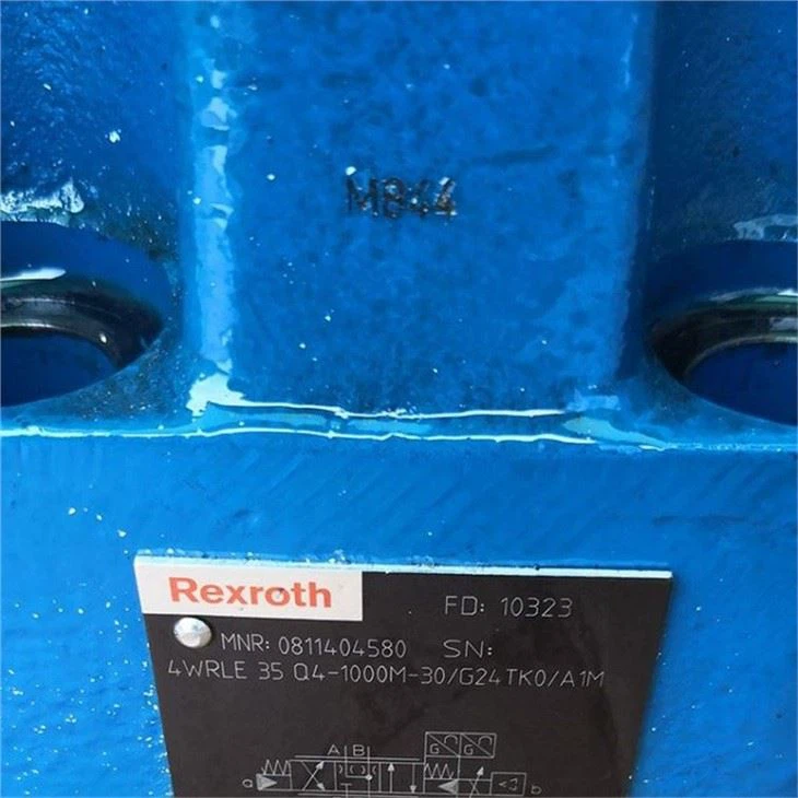 Rexroth Directional Valve 0811404453 4WRLE 25 WZ350SJ-3X/G24ETK0/A1WX02M-749 Electro-hydraulic Pilot Proportional Valve