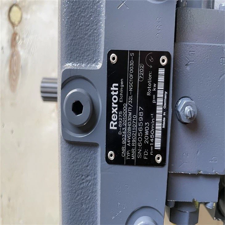 Rexroth Pump A4VG40 A4VG50 A4VG125 Series A4VG125HDMT1/32R-NSF02F021S-S Variable Displacement Axial Piston