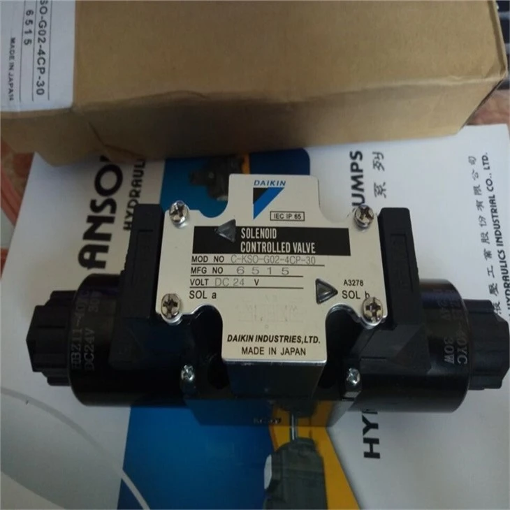 Hydraulic Solenoid Controlled Directional Valves KSO-G02/G03-66CA/66CB Oil Pressure Reversing Valve KSO-G02-66CA-30